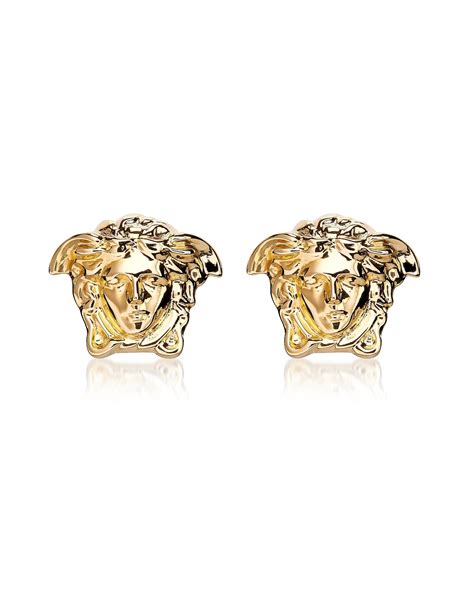 versace earrings studs australia|versace medusa head earrings.